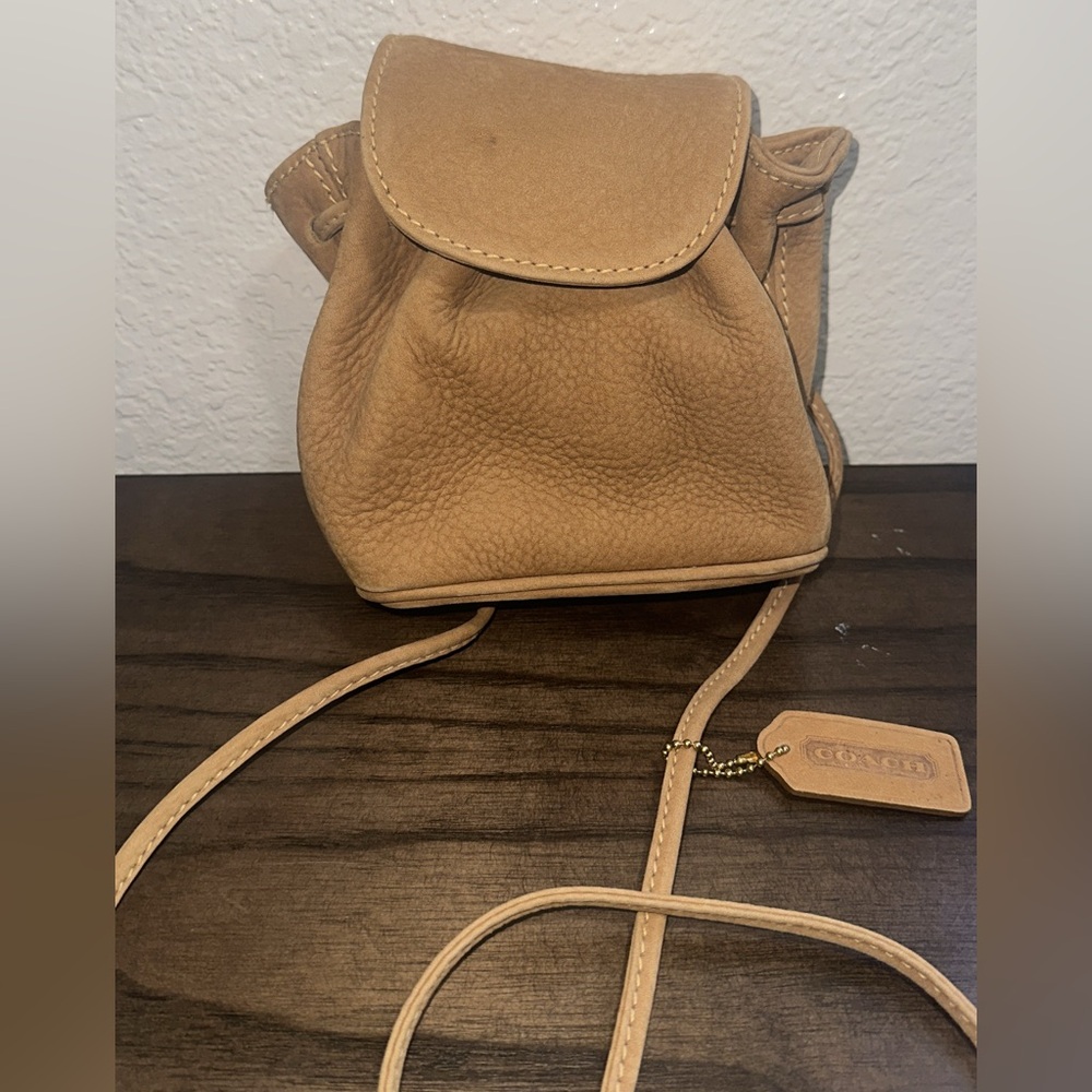 Coach Vintage Sonoma Nubuck Pouch Crossbody Bag RARE